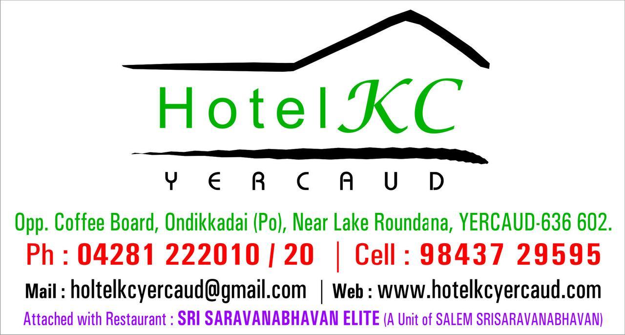 Hotel Kc Yercaud Buitenkant foto